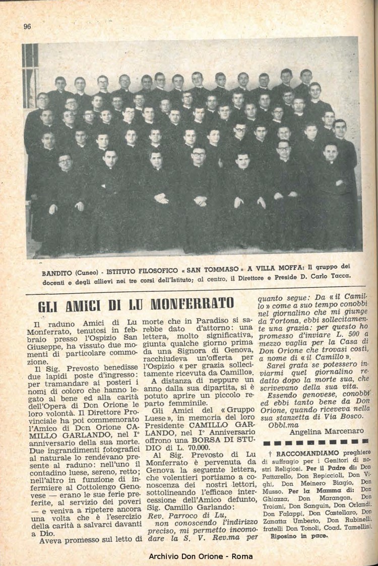 La piccola Opera della Divina Provvidenza, 57, 09, 01-05-1962, pagina 16