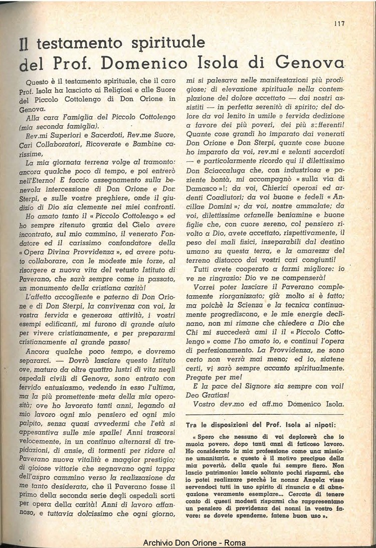 La piccola Opera della Divina Provvidenza, 57, 11, 01-06-1962, pagina 17