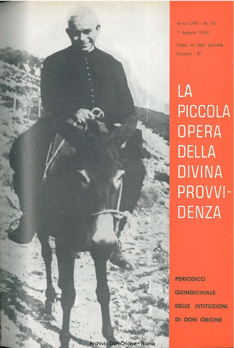 La piccola Opera della Divina Provvidenza, 57, 15, 01-08-1962, pagina 1