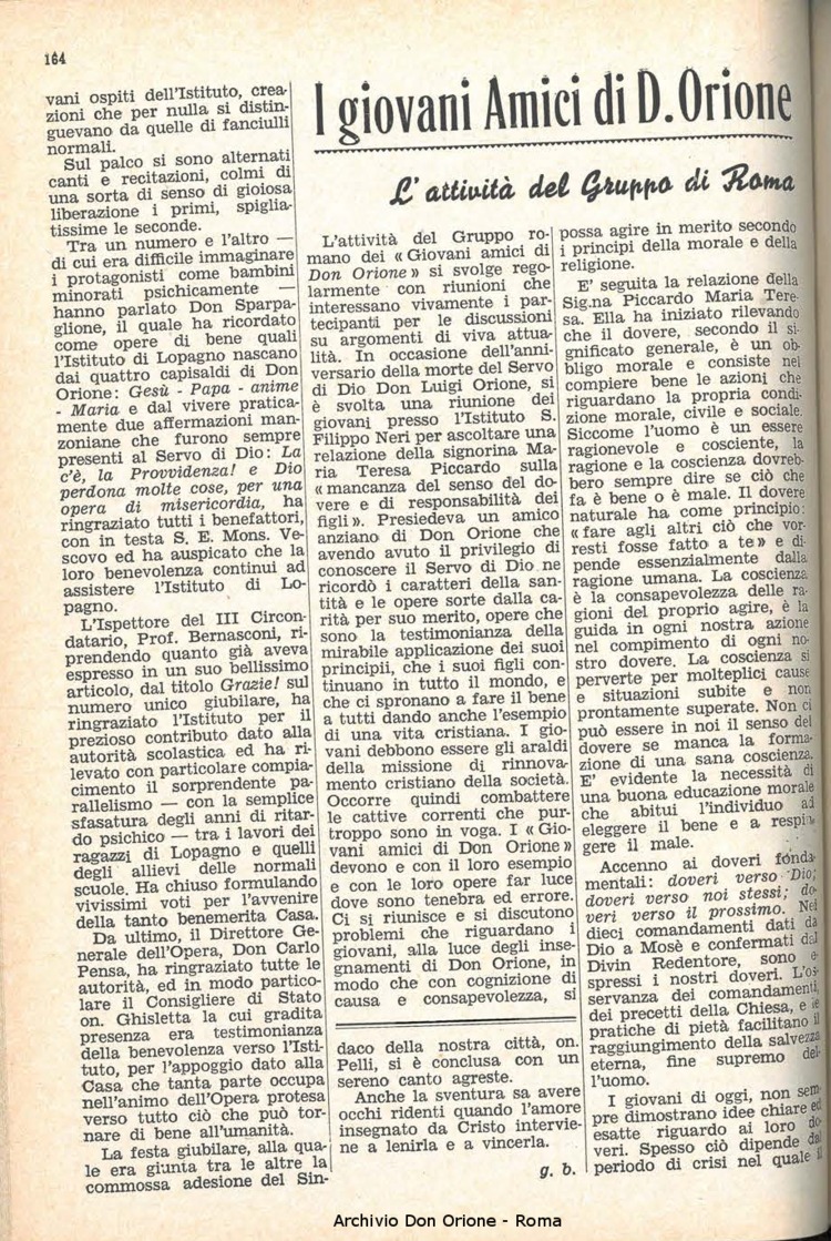 La piccola Opera della Divina Provvidenza, 57, 15, 01-08-1962, pagina 24