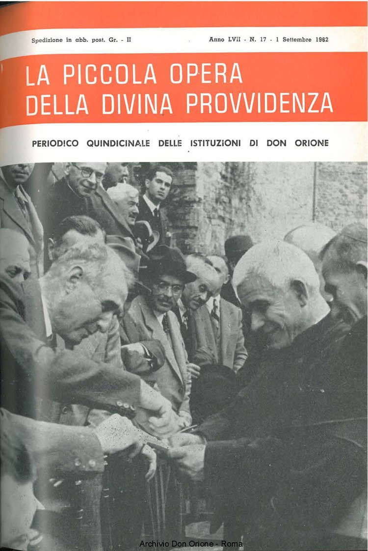 La piccola Opera della Divina Provvidenza, 57, 17, 01-09-1962, pagina 1