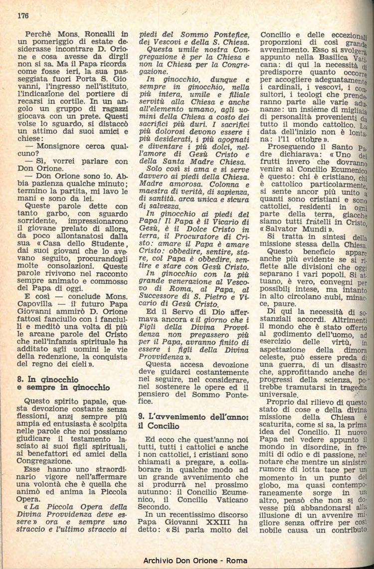 La piccola Opera della Divina Provvidenza, 57, 17, 01-09-1962, pagina 8