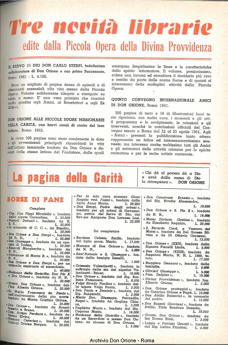 La piccola Opera della Divina Provvidenza, 57, 17, 01-09-1962, pagina 19