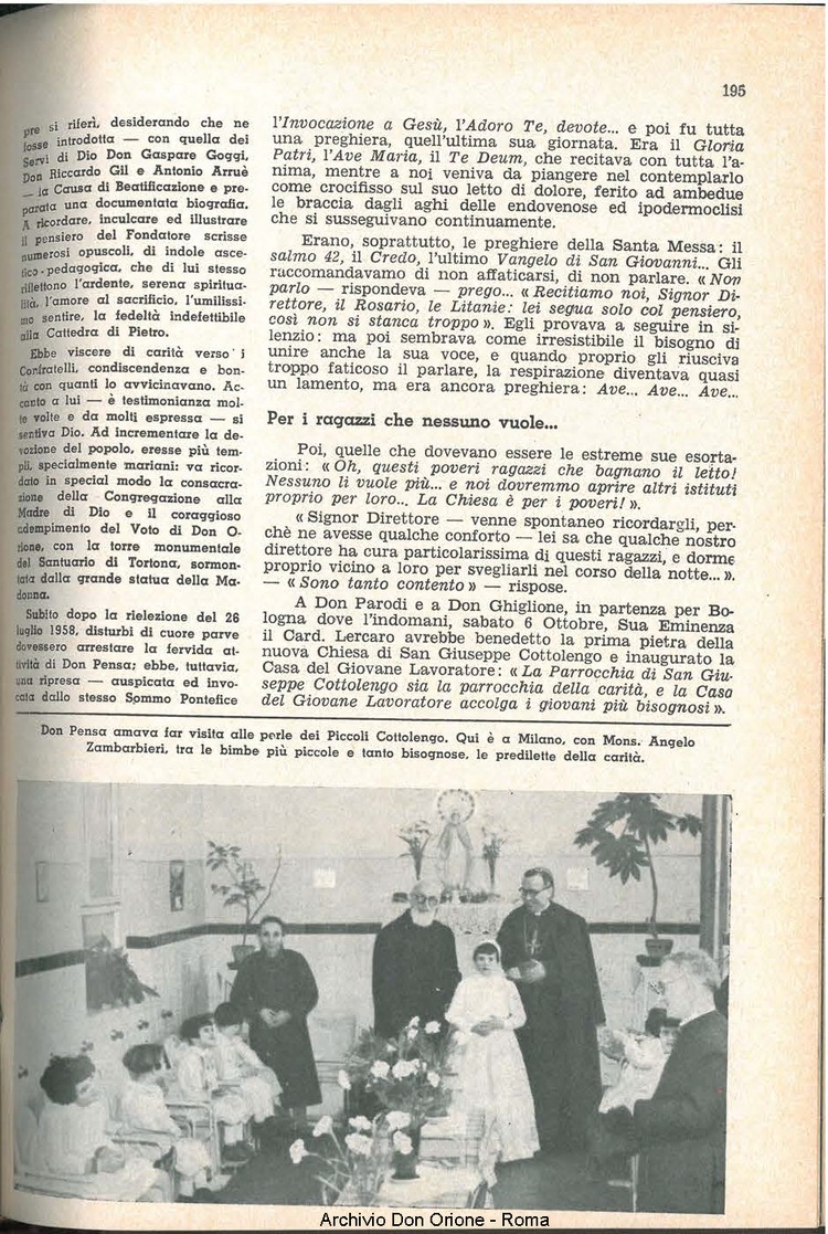 La piccola Opera della Divina Provvidenza, 57, 19, 01-10-1962, pagina 7