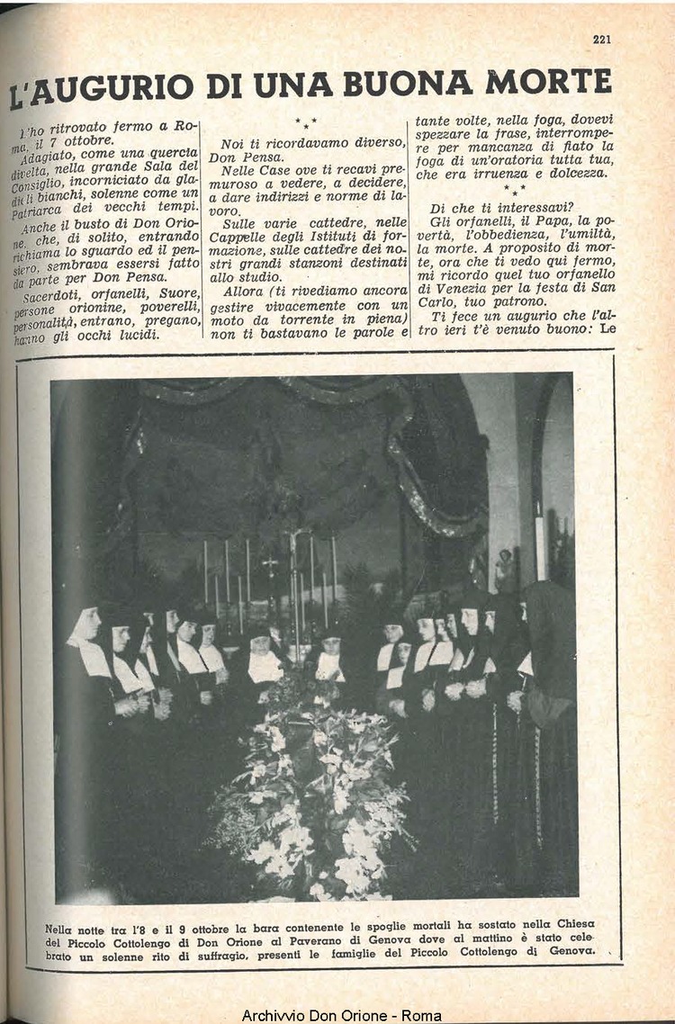 La piccola Opera della Divina Provvidenza, 57, 21, 15-11-1962, pagina 13