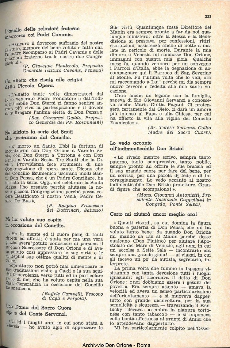 La piccola Opera della Divina Provvidenza, 57, 21, 15-11-1962, pagina 15