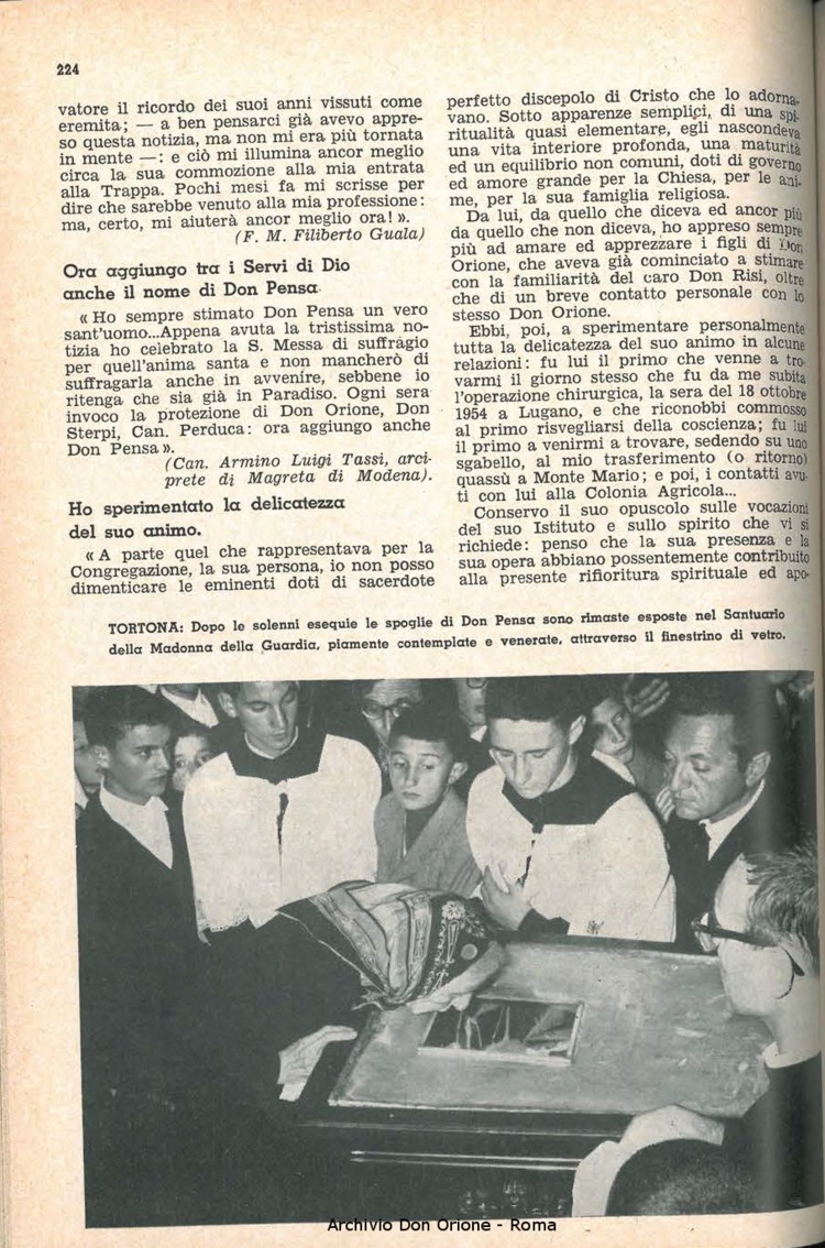 La piccola Opera della Divina Provvidenza, 57, 21, 15-11-1962, pagina 16