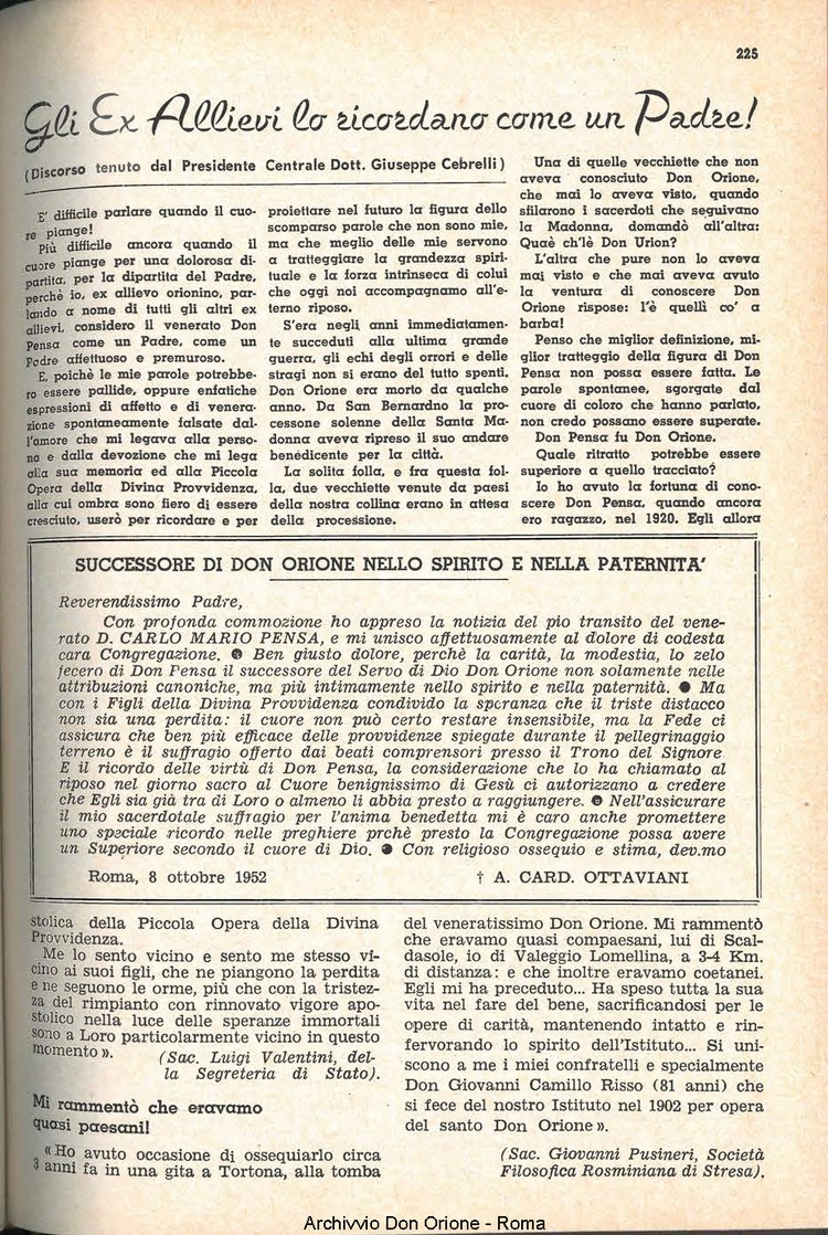 La piccola Opera della Divina Provvidenza, 57, 21, 15-11-1962, pagina 17