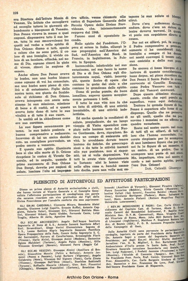 La piccola Opera della Divina Provvidenza, 57, 21, 15-11-1962, pagina 18