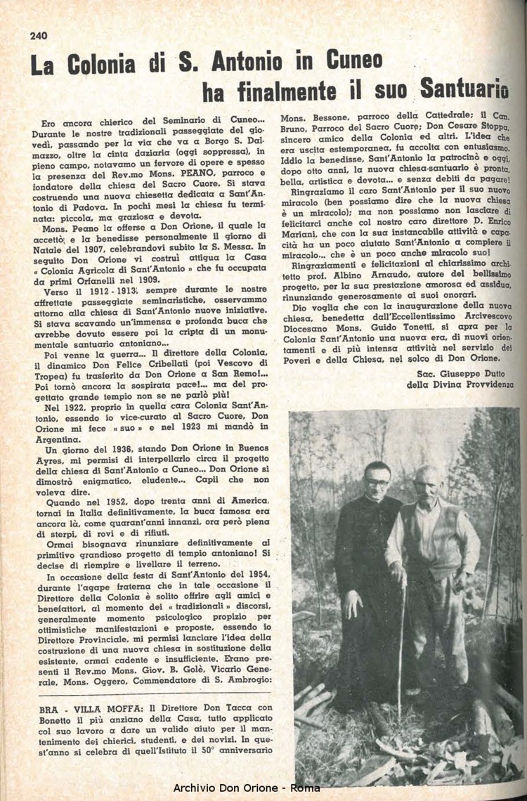 La piccola Opera della Divina Provvidenza, 57, 24, 15-12-1962, pagina 12