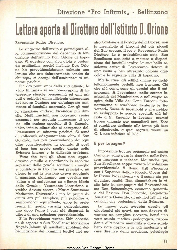 La piccola Opera della Divina Provvidenza, 57, 24, 15-12-1962 supplemento, pagina 11