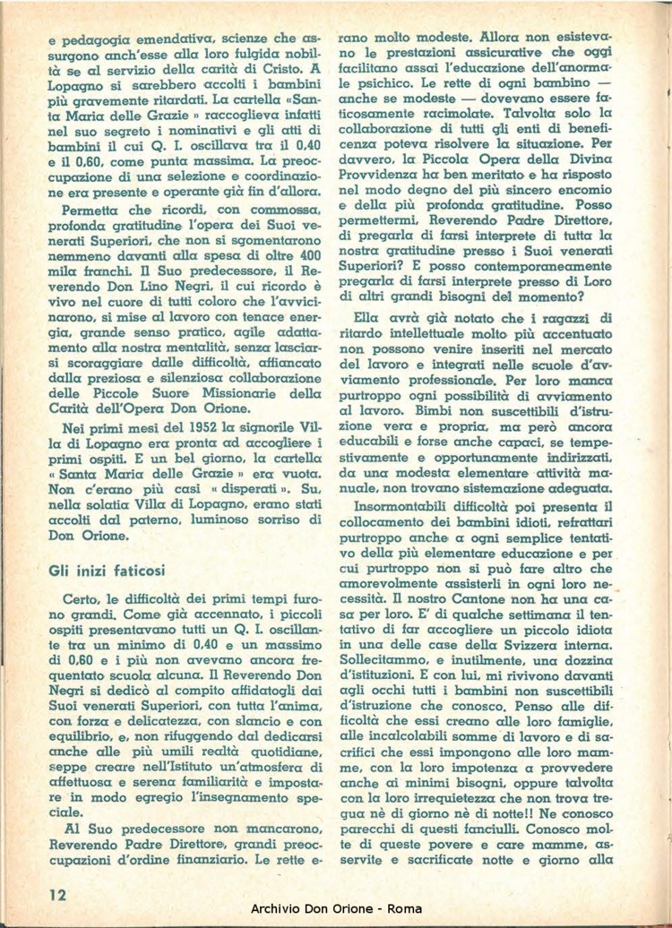 La piccola Opera della Divina Provvidenza, 57, 24, 15-12-1962 supplemento, pagina 12