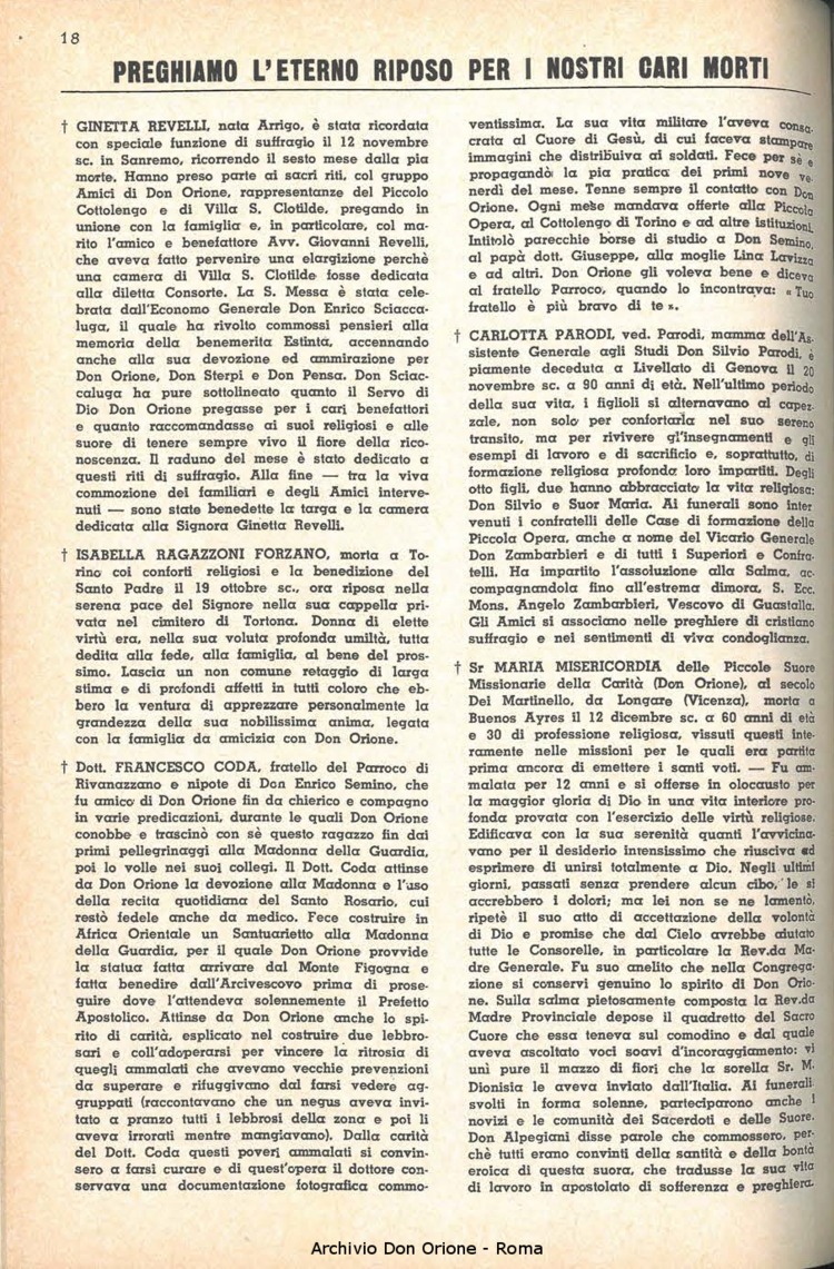 La piccola Opera della Divina Provvidenza, 58, 01, 01-01-1963, pagina 18