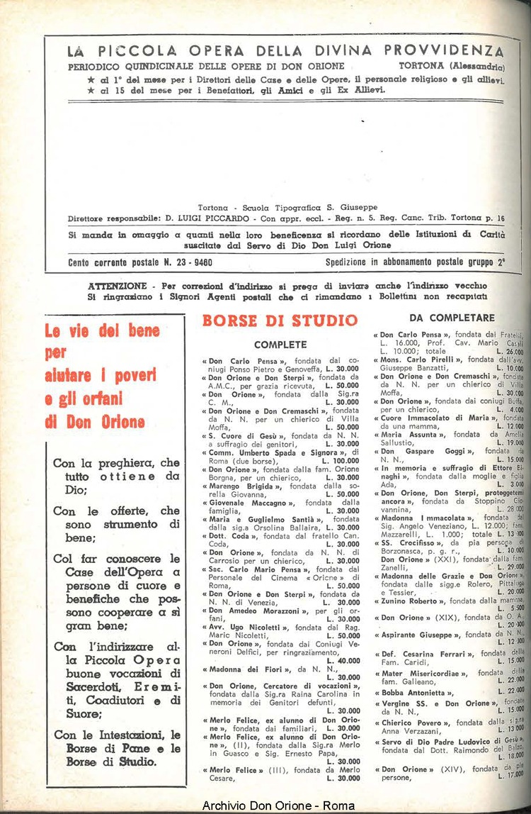 La piccola Opera della Divina Provvidenza, 58, 01, 01-01-1963, pagina 20