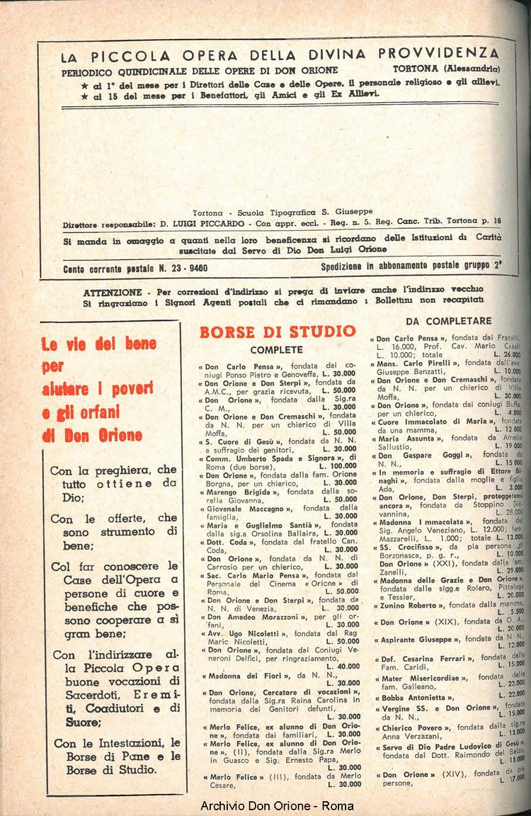 La piccola Opera della Divina Provvidenza, 58, 04, 15-02-1963, pagina 20