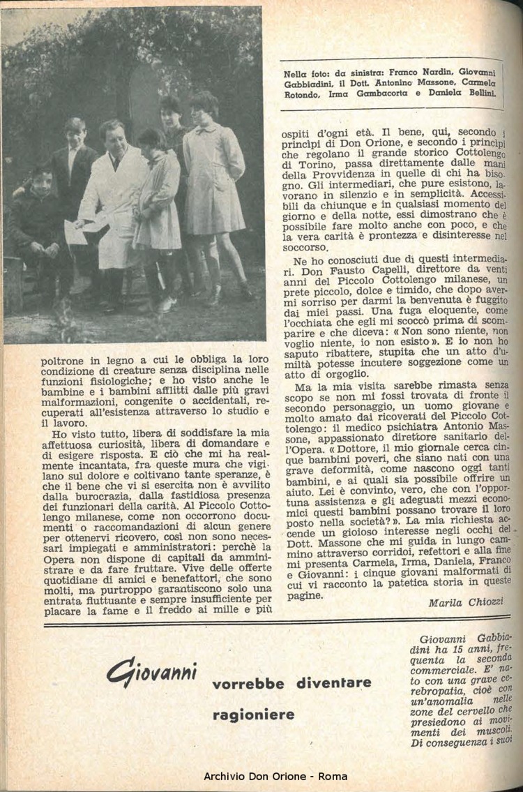 La piccola Opera della Divina Provvidenza, 58, 05, 01-03-1963, pagina 8