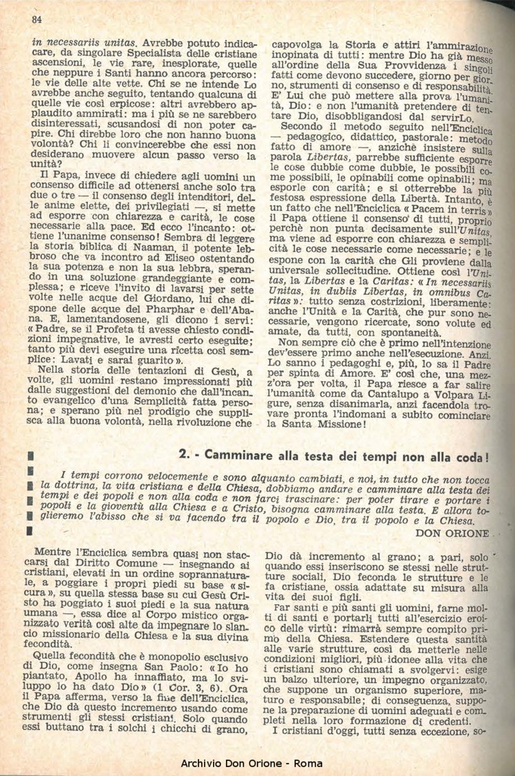 La piccola Opera della Divina Provvidenza, 58, 10, 15-05-1963, pagina 4