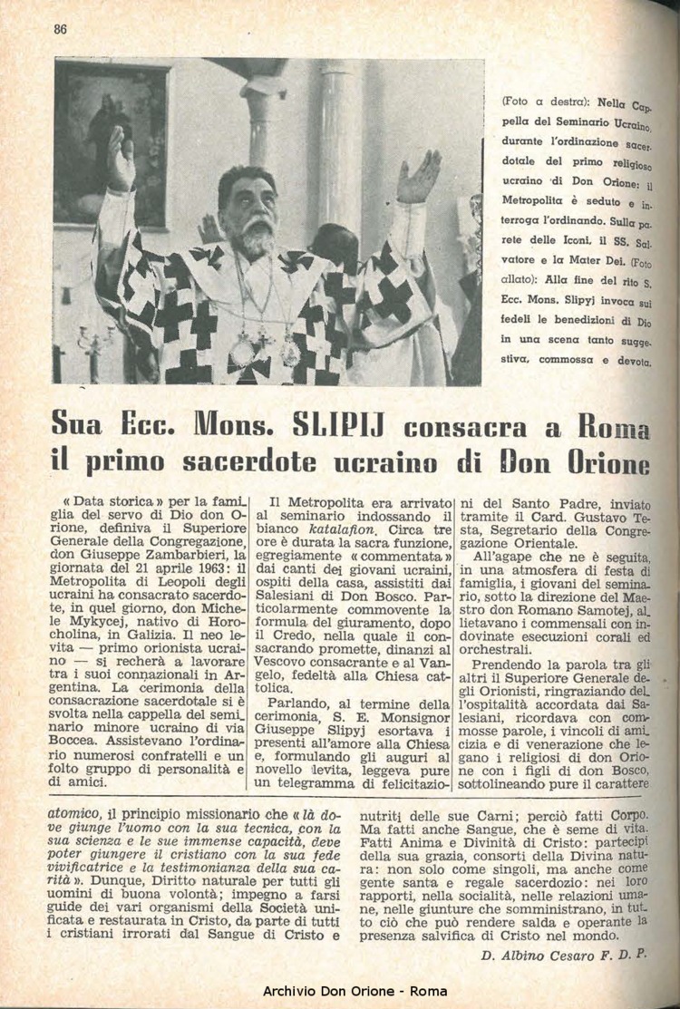 La piccola Opera della Divina Provvidenza, 58, 10, 15-05-1963, pagina 6