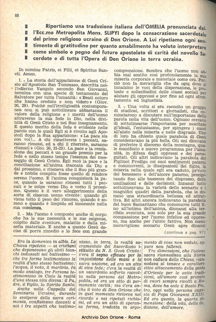 La piccola Opera della Divina Provvidenza, 58, 10, 15-05-1963, pagina 8
