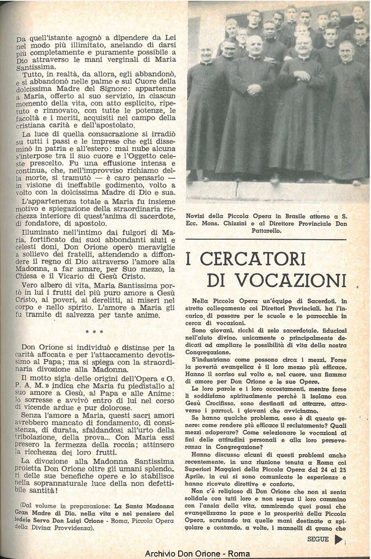 La piccola Opera della Divina Provvidenza, 58, 10, 15-05-1963, pagina 15