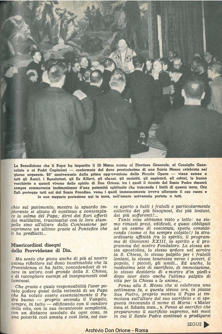 La piccola Opera della Divina Provvidenza, 58, 11, 01-06-1963, pagina 13