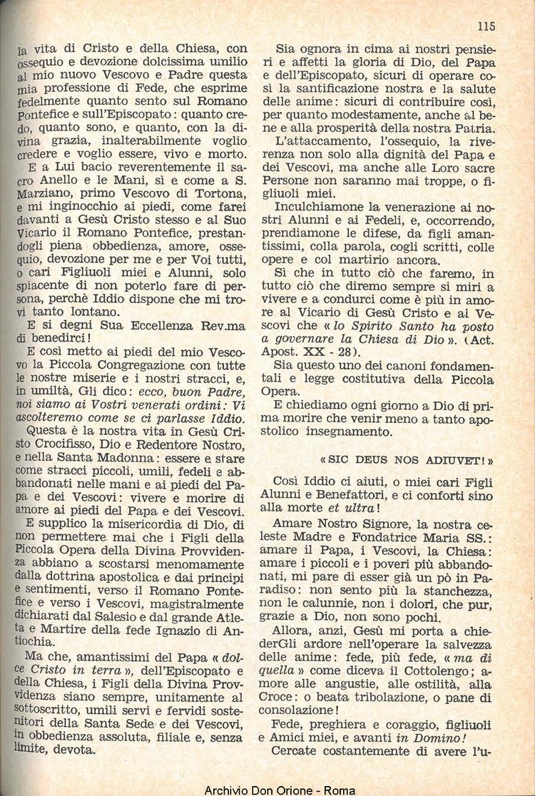 La piccola Opera della Divina Provvidenza, 58, 11, 01-06-1963, pagina 15