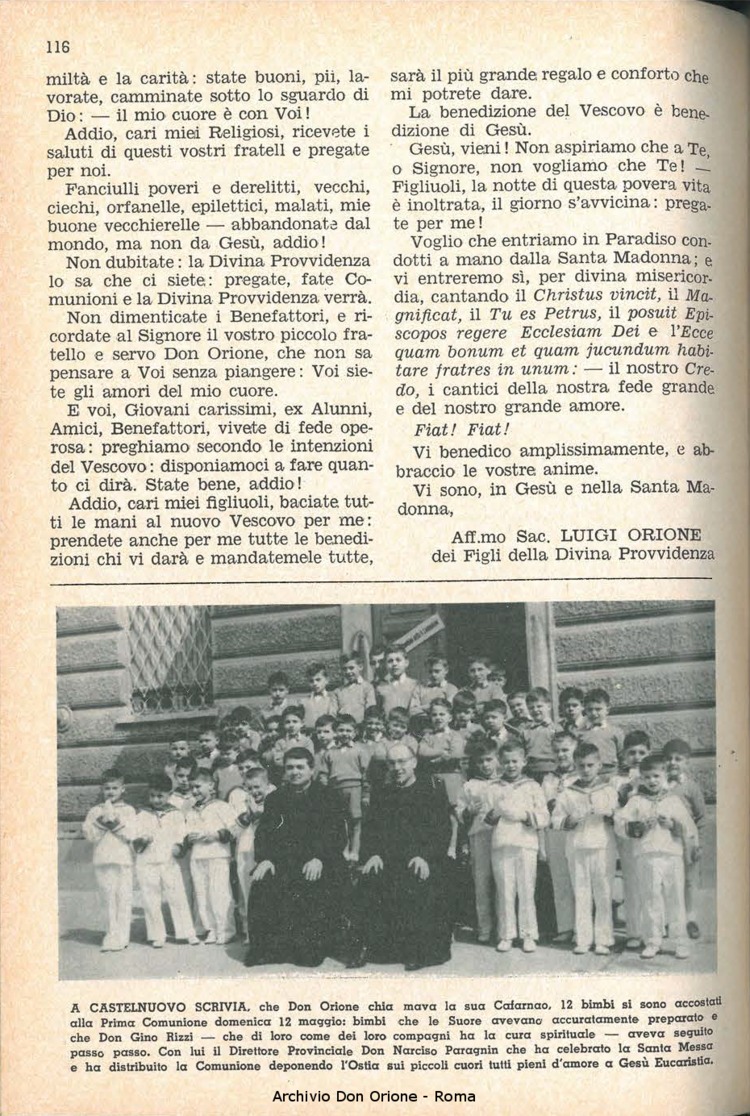 La piccola Opera della Divina Provvidenza, 58, 11, 01-06-1963, pagina 16