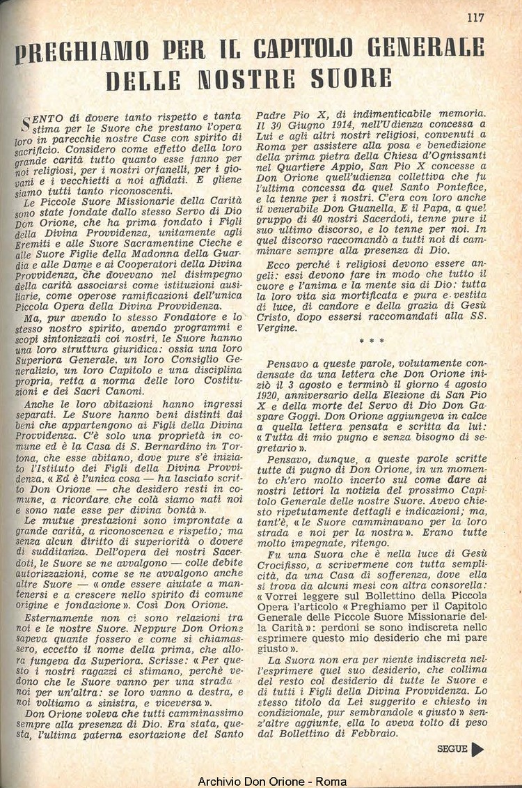 La piccola Opera della Divina Provvidenza, 58, 11, 01-06-1963, pagina 17