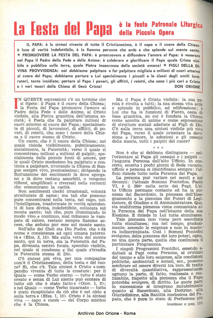 La piccola Opera della Divina Provvidenza, 58, 13, 01-07-1963, pagina 2