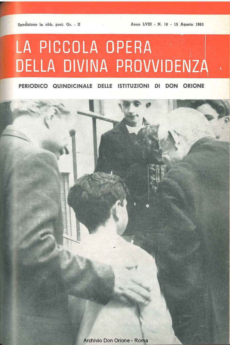 La piccola Opera della Divina Provvidenza, 58, 16, 15-08-1963, pagina 1