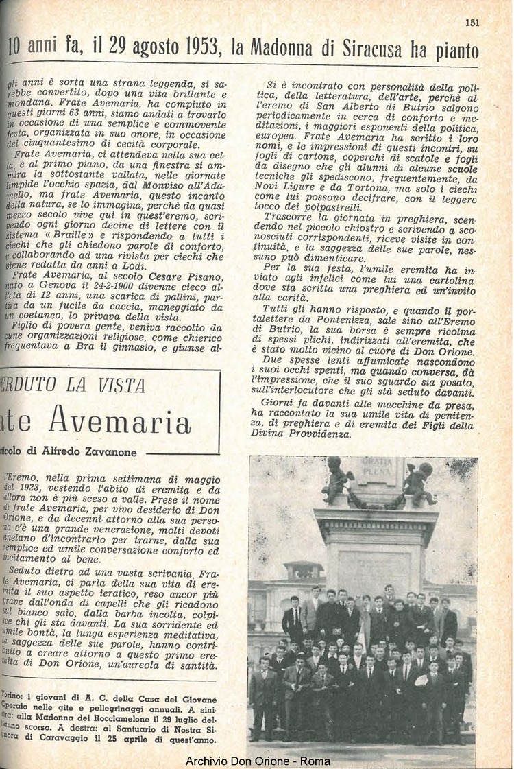 La piccola Opera della Divina Provvidenza, 58, 16, 15-08-1963, pagina 11