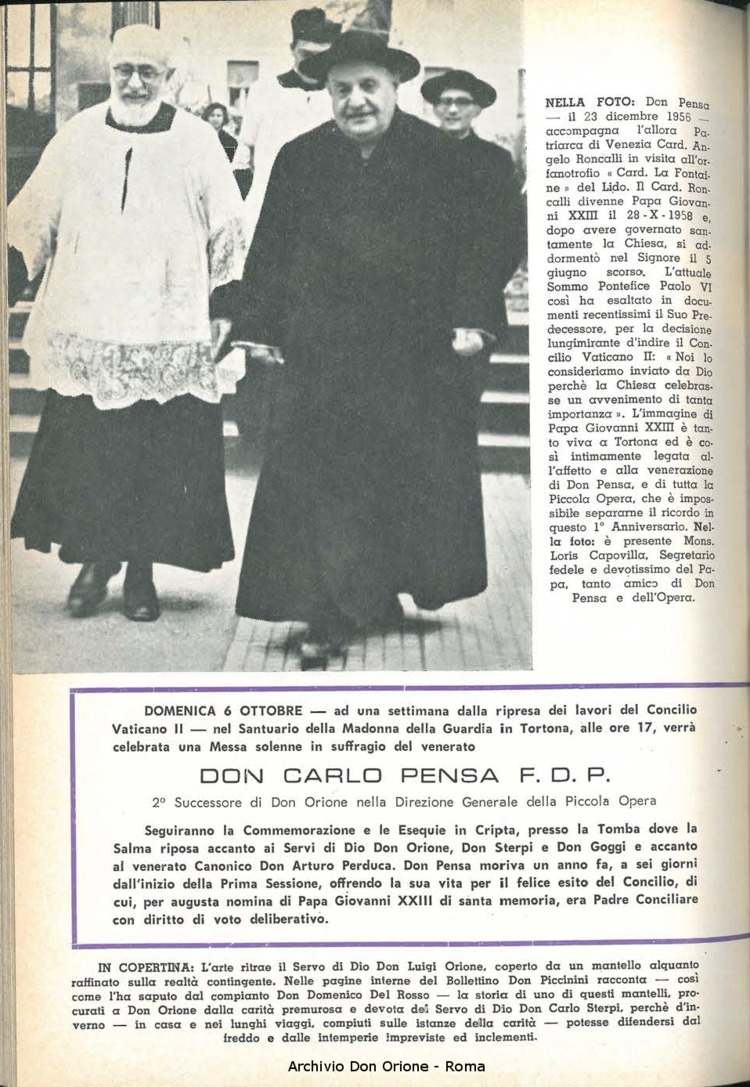 La piccola Opera della Divina Provvidenza, 58, 17, 01-09-1963, pagina 2
