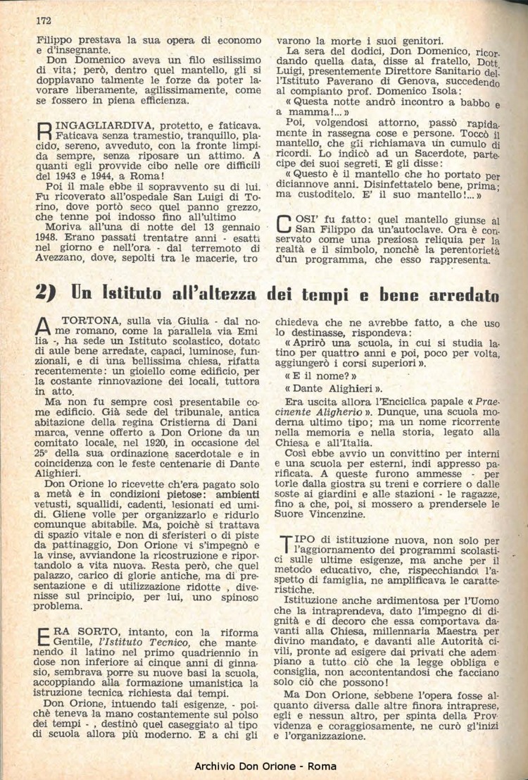 La piccola Opera della Divina Provvidenza, 58, 17, 01-09-1963, pagina 12