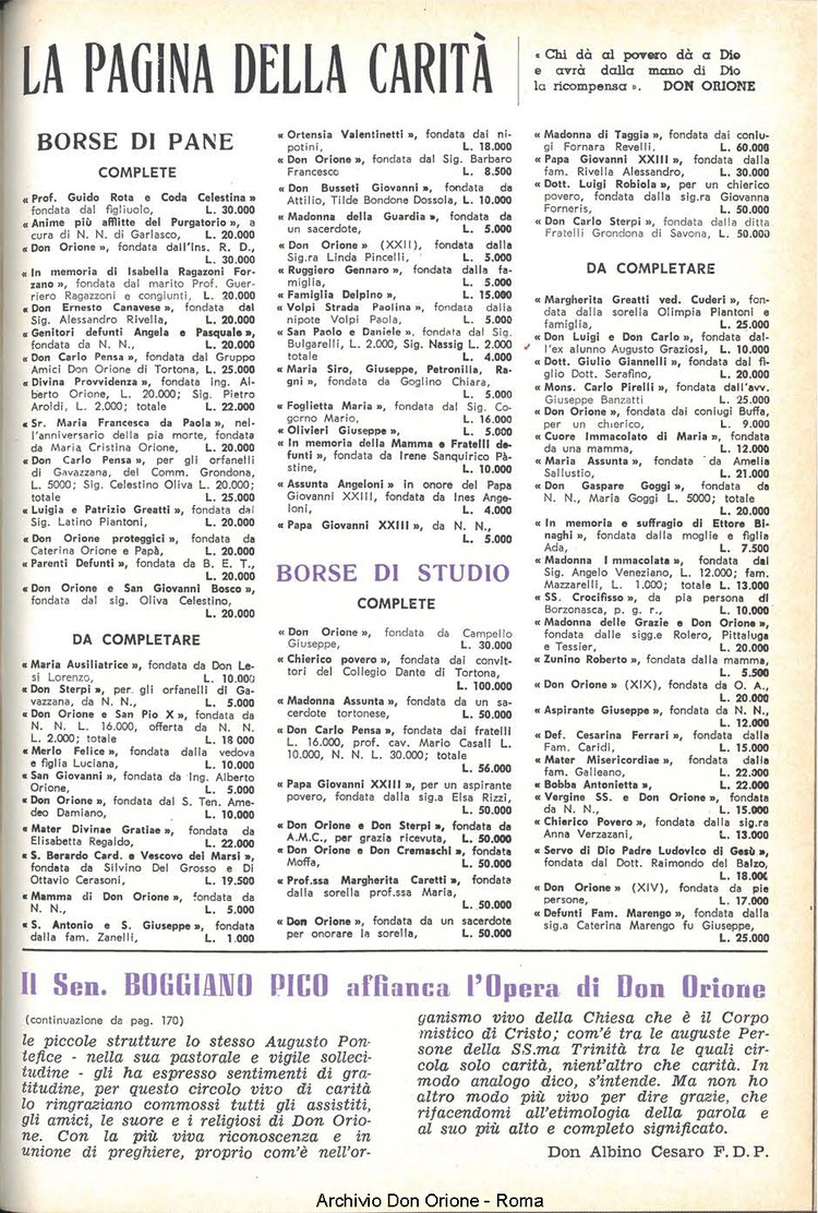 La piccola Opera della Divina Provvidenza, 58, 17, 01-09-1963, pagina 19
