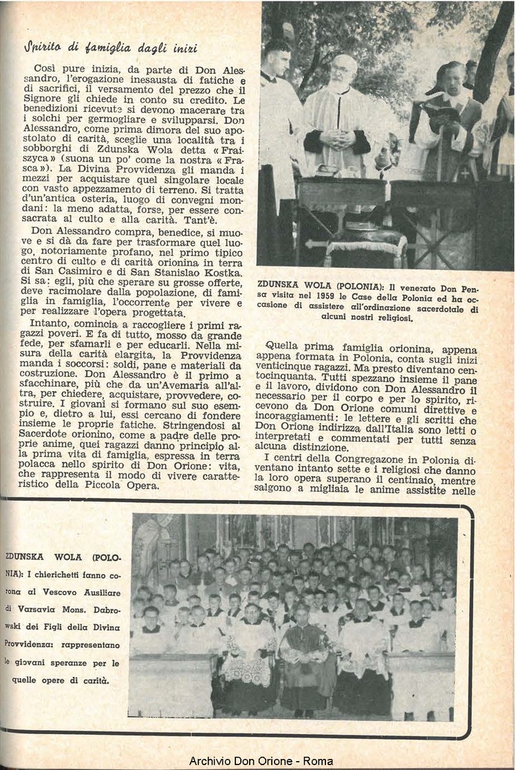 La piccola Opera della Divina Provvidenza, 58, 20, 15-10-1963, pagina 5