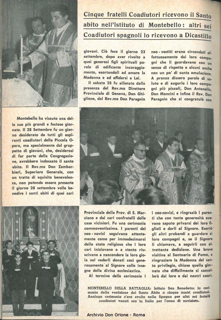 La piccola Opera della Divina Provvidenza, 58, 20, 15-10-1963, pagina 12
