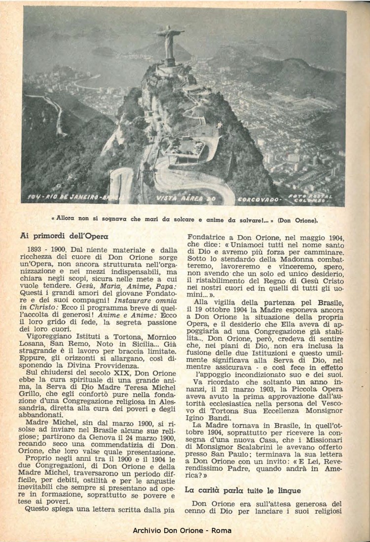 La piccola Opera della Divina Provvidenza, 58, 21, 01-11-1963, pagina 4