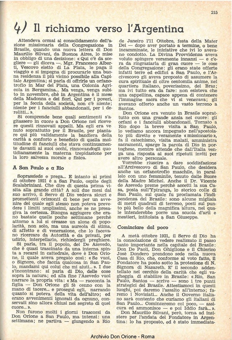 La piccola Opera della Divina Provvidenza, 58, 21, 01-11-1963, pagina 15