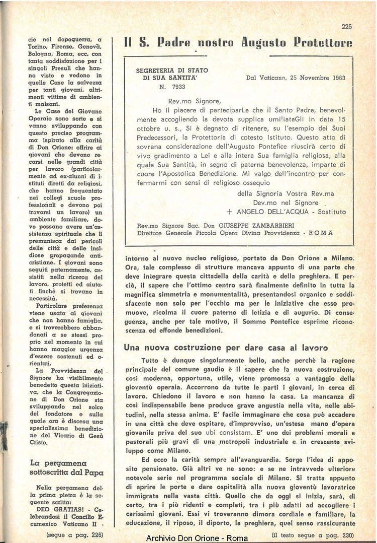 La piccola Opera della Divina Provvidenza, 58, 23, 01-12-1963, pagina 5