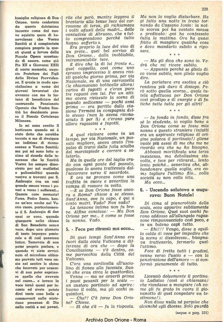La piccola Opera della Divina Provvidenza, 58, 23, 01-12-1963, pagina 9