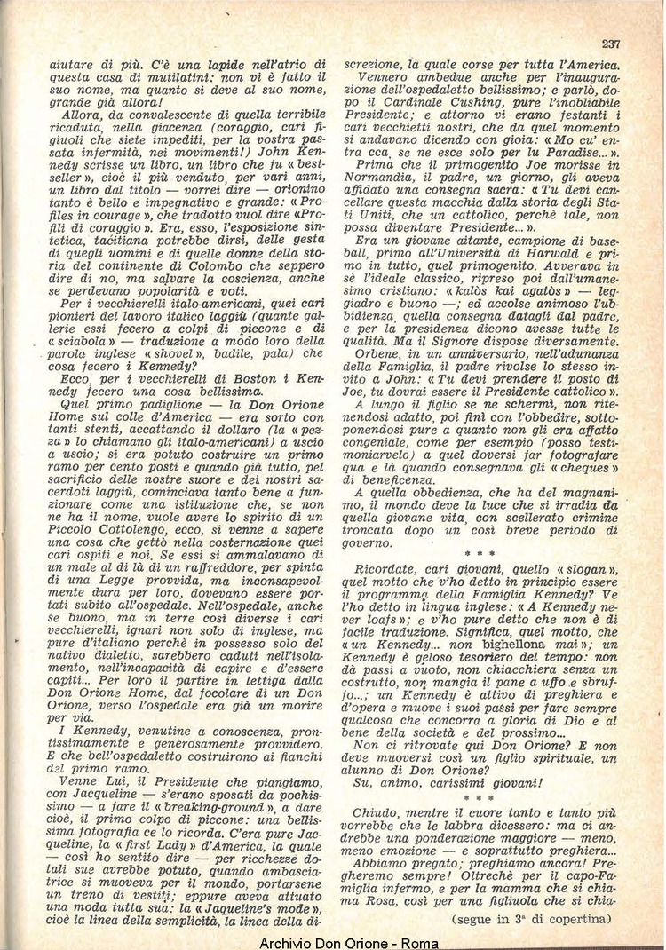 La piccola Opera della Divina Provvidenza, 58, 23, 01-12-1963, pagina 17
