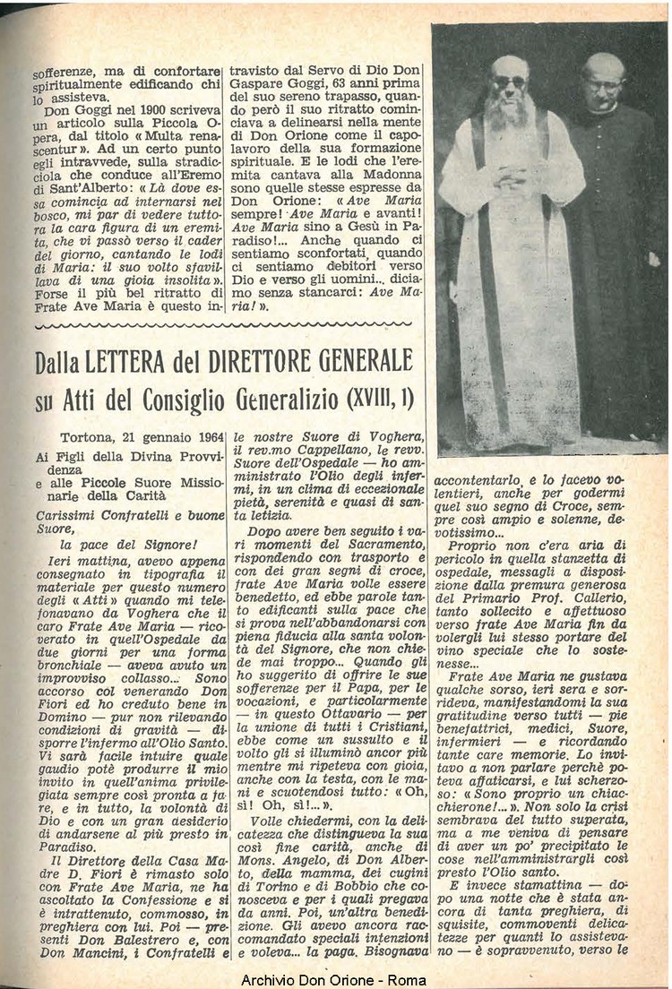 La piccola Opera della Divina Provvidenza, 59, 02, 15-01-1964, pagina 7