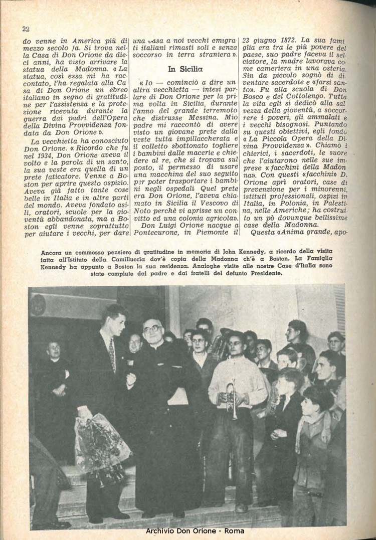 La piccola Opera della Divina Provvidenza, 59, 02, 15-01-1964, pagina 22