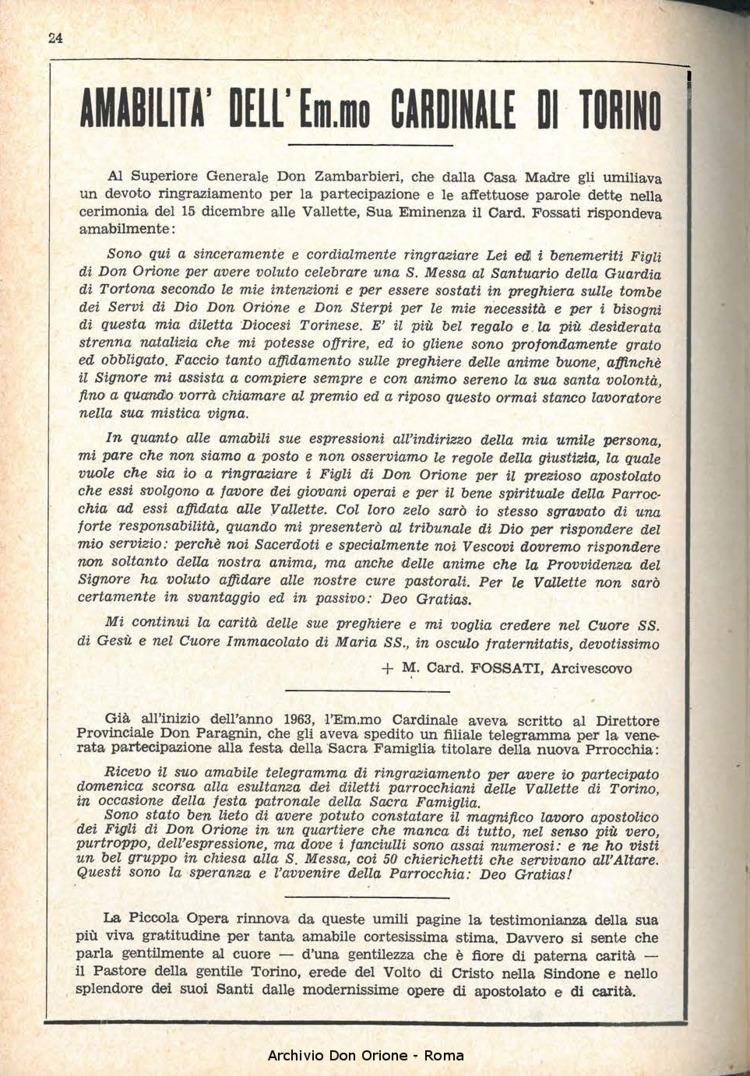 La piccola Opera della Divina Provvidenza, 59, 02, 15-01-1964, pagina 24