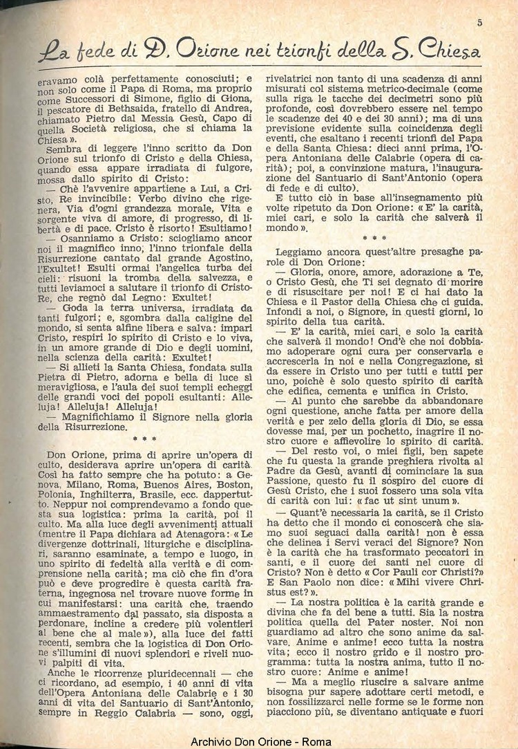 La piccola Opera della Divina Provvidenza, 59, 03, 01-02-1964, pagina 5