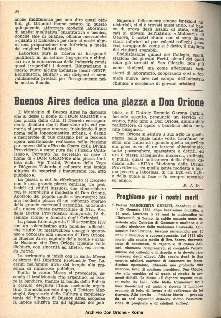 La piccola Opera della Divina Provvidenza, 59, 03, 01-02-1964, pagina 34