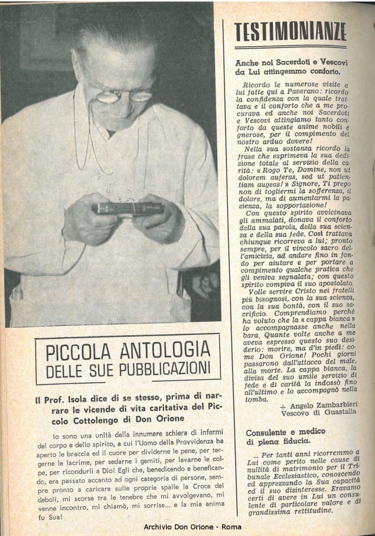 La piccola Opera della Divina Provvidenza, 59, 05, 01-03-1964, pagina 10