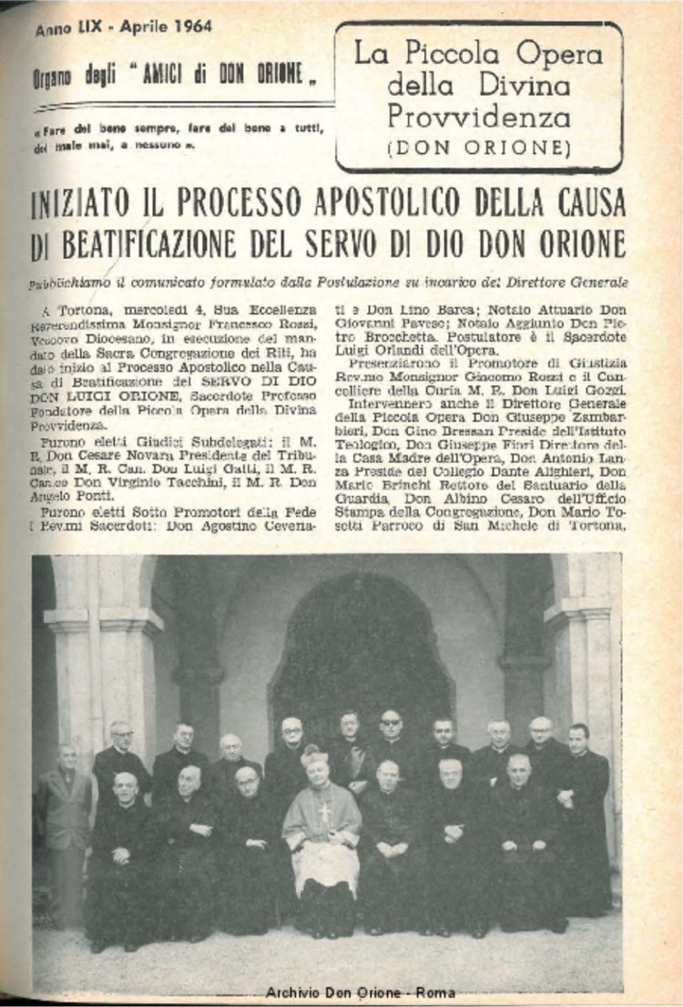 La piccola Opera della Divina Provvidenza, 59, 07, 01-04-1964, pagina 3