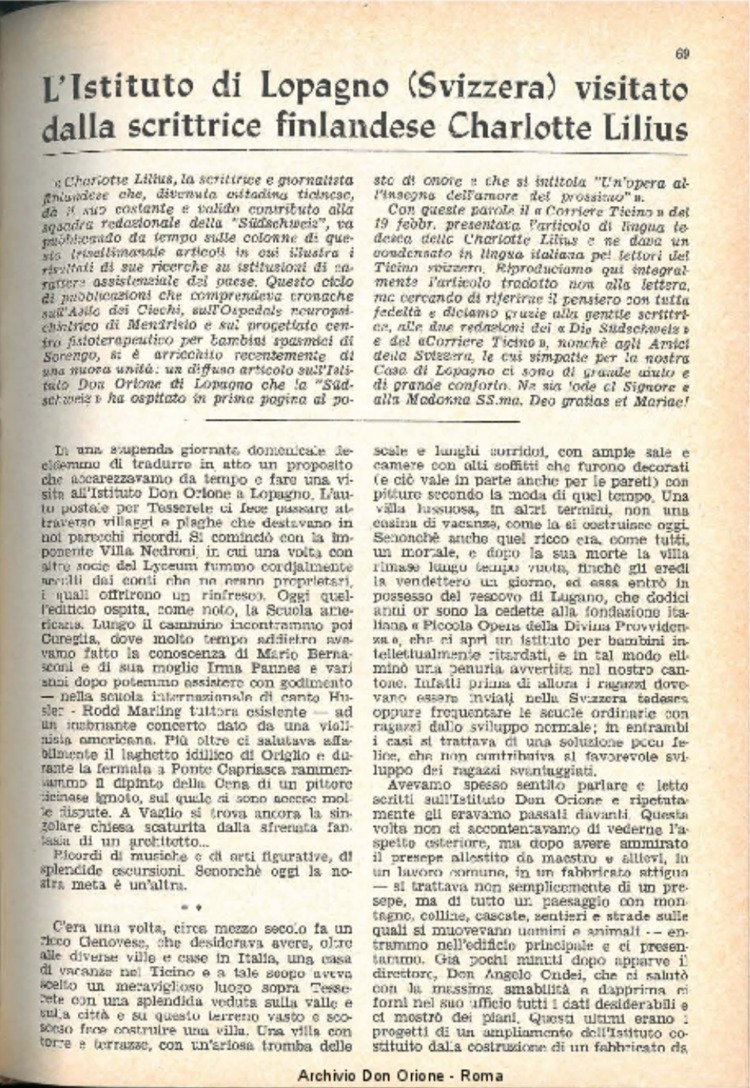La piccola Opera della Divina Provvidenza, 59, 07, 01-04-1964, pagina 13
