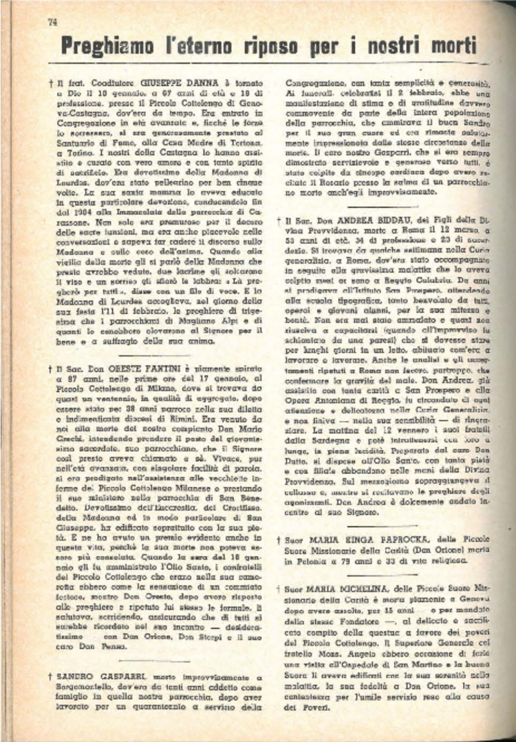 La piccola Opera della Divina Provvidenza, 59, 07, 01-04-1964, pagina 18